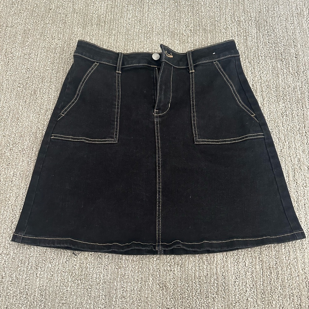 Marc New York Black Mini Skirt
